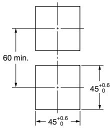 OMRON E5CN-U - Dimensions - 4