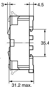 OMRON E5CN-U - E5CN-U Wiring Socket - 3