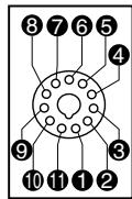 OMRON E5CN-U - E5CN-U Wiring Socket - 4