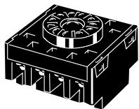 OMRON E5CN-U - E5CN-U Wiring Socket - 6
