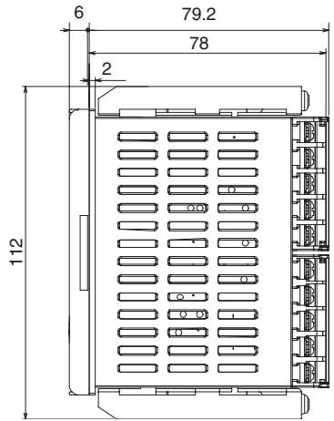 OMRON E5EN - 2-1-1 Dimensions - 8