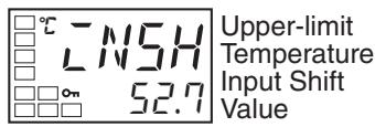 OMRON E5EN - Example of a 2-point Temperature Input Shift - 2
