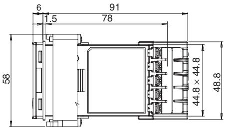 OMRON E5EN - 2-1-1 Dimensions - 2