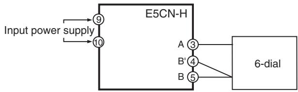 OMRON E5EN-H - 1,2,3... 1. Connect the power supply. - 1