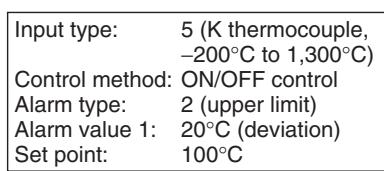OMRON E5GN - Example 1 - 1