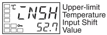 OMRON E5GN - Example of a 2-point Temperature Input Shift - 2