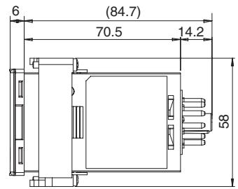 OMRON E5GN - 2-1-1 Dimensions - 5