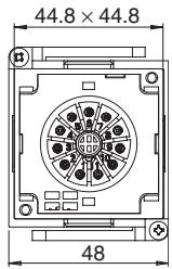 OMRON E5GN - 2-1-1 Dimensions - 6
