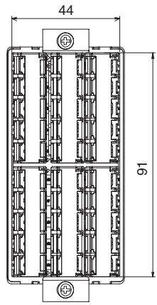 OMRON E5GN - 2-1-1 Dimensions - 12