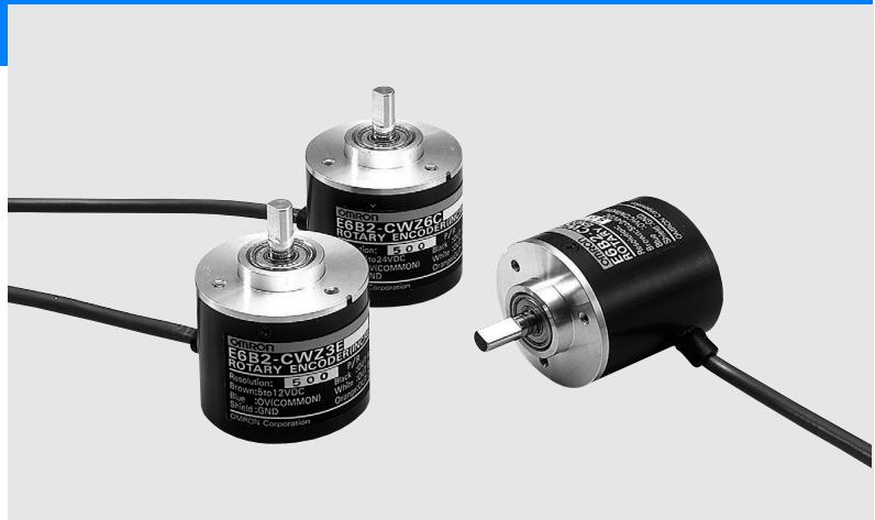 OMRON E6B2-C - Incremental Rotary Encoder With Large Shaft 40 dia. - 1