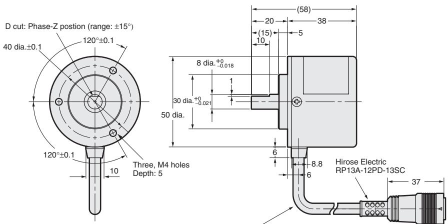 OMRON E6C3-A - E6C3-AG5C-C - 2