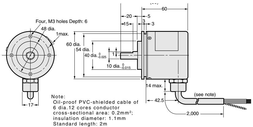 OMRON E6F-A - Sensors - 1