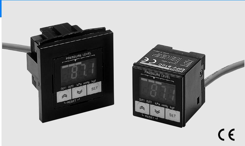 OMRON E8F2 - Mini-Cube' Pressure Sensor with Easy-to-Read LED Display - 1