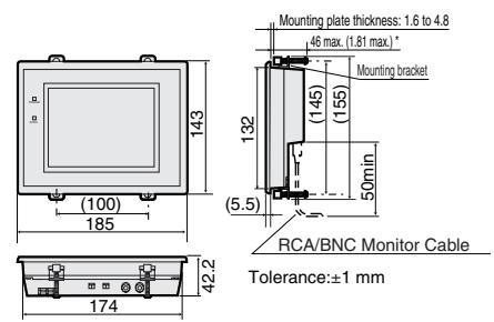 OMRON F150-3 - LCD monitor - 1