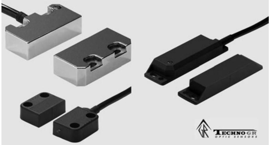 OMRON F3S-TGR-N R - Magnetic Non-contact switches are designed to interlock hinge, sliding or removal guard doors. - 1