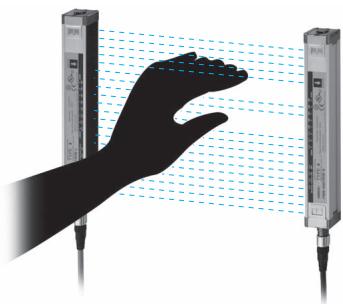 OMRON F3SH-A - Protection des doigts - 1