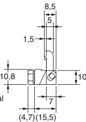 OMRON F3SN-A - Support à emplacement libre - 3