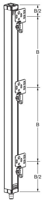 OMRON F3SN-A - Comment fixer le support de montage (F39-L19 / L20) - 2