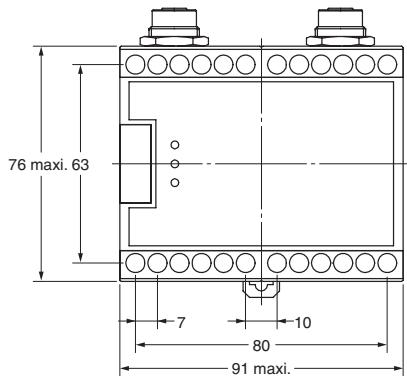 OMRON F3SN-A - Câble avec connecteur aux deux extrémités - 6