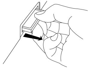 FOSTEX MR 8 - How to remove a CompactFlash™ card - 1