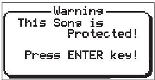 FOSTEX MR 8 - Warning message - 6