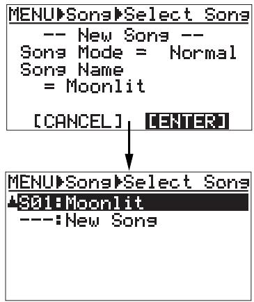 FOSTEX MR 8 - 11) Enter a desired character using the character entry keys together with [CURSOR] keys. - 1
