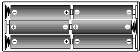 FOSTEX MR 8 - Inserting batteries - 2