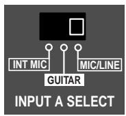 FOSTEX MR 8 - [INPUT A SELECT] switch - 2