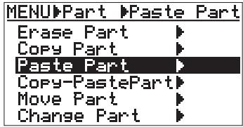 FOSTEX MR 8 - - Pasting clipboard data - 1