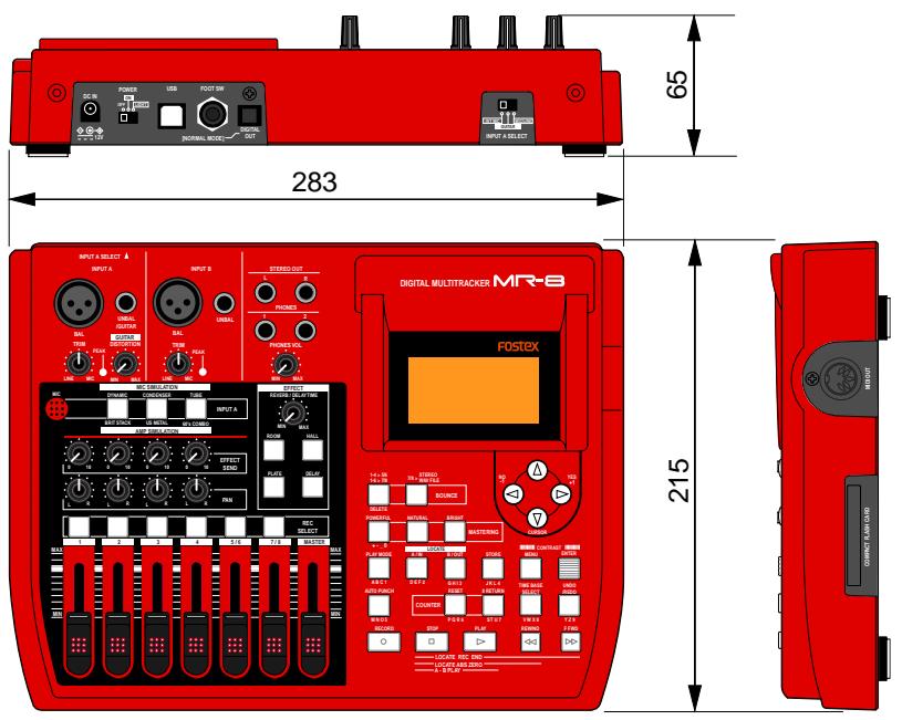 FOSTEX MR 8 - [Pin assignment of XLR connectors] - 2