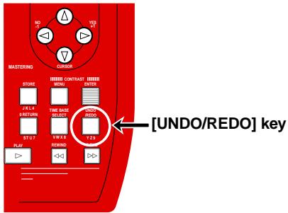 FOSTEX MR 8 - Undo/redo - 1