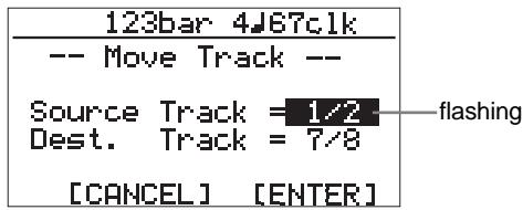 FOSTEX MR 8 - Moving whole track data - 3