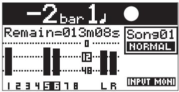 FOSTEX MR 8 - Starting recording - 1