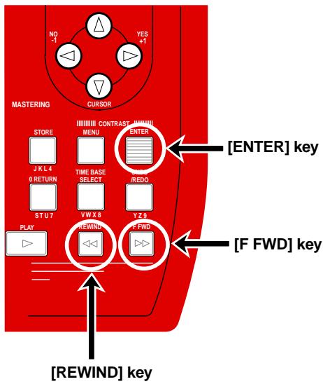 FOSTEX MR 8 - Selecting a desired song - 1
