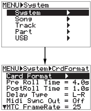 FOSTEX MR 8 - Setting the click level - 1