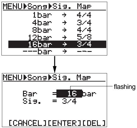 FOSTEX MR 8 - Changing the bar number or signature - 1