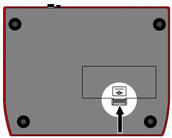 FOSTEX MR 8 - Inserting batteries - 1