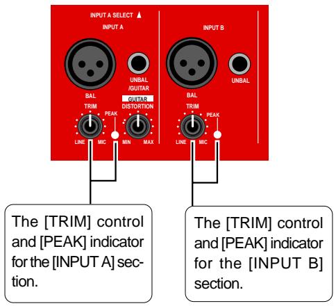 FOSTEX MR 8 - Input level setting - 1