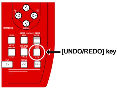 FOSTEX MR 8 - Undo/redo - 1