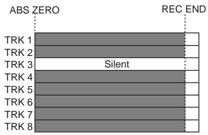 FOSTEX MR 8 - Erasing whole track data - 1