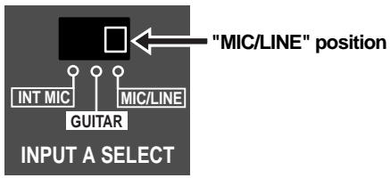 FOSTEX MR 8 - Mic simulation effects - 1
