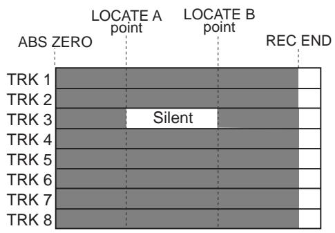 FOSTEX MR8HD - Erasing the part(s) - 1