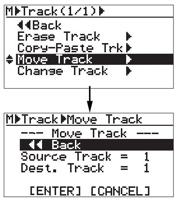 FOSTEX MR8HD - Moving track data - 4