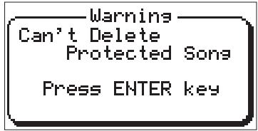 FOSTEX MR8HD - Warning message - 1