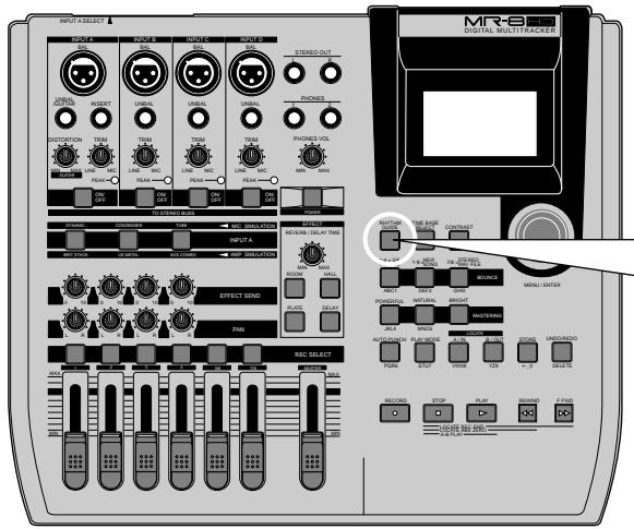 FOSTEX MR8HD - Using the rhythm guide function - 1