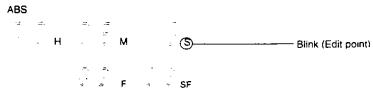 FOSTEX D-80 - Storing the Punch In/Punch Out point - 2