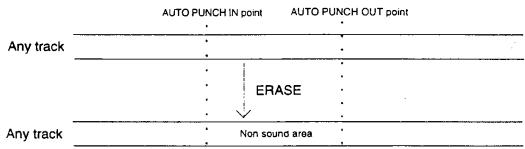 FOSTEX D-80 - Erase: - 1