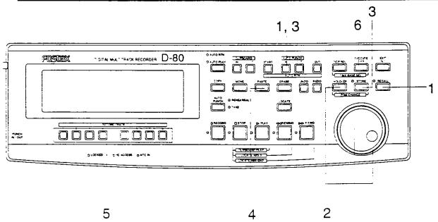 FOSTEX D-80 - Copy & Pasting - 1