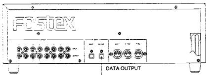 FOSTEX D-80 - 4-2. Recording digitally from the D-80 to an external digital device - 1