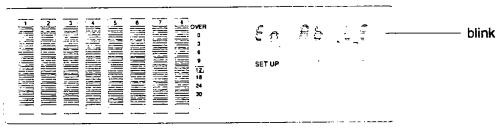 FOSTEX D-80 - Entering Setup mode - 7